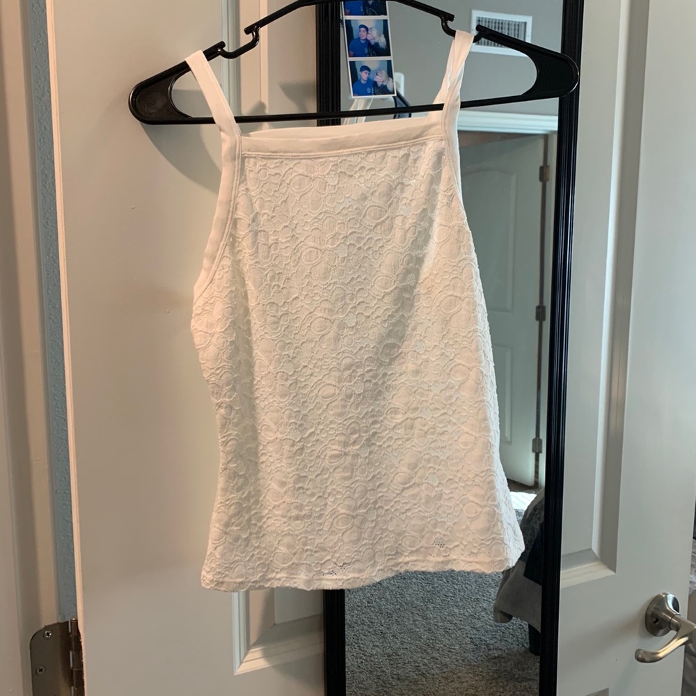Lace tank top